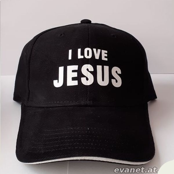 Кепка: I love Jesus 4438ч фото