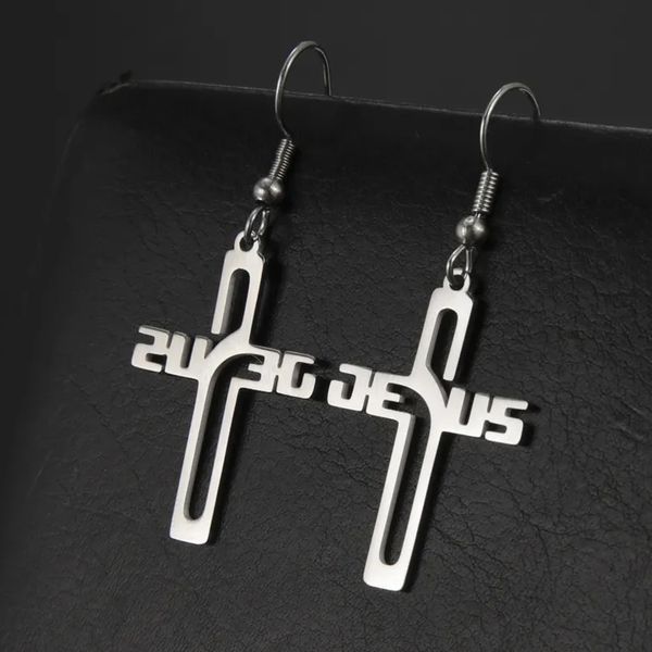 Сережки: Jesus 7852 фото