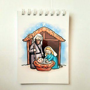 Блокнот А7: Різдво 453218 фото