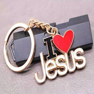 Брелок: I love Jesus 4809 фото