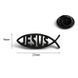 Значок: Jesus (чорний) 078651 фото 2